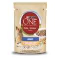 Корм влажный для собак Purina One Mini Adult c курицей, морковью и зеленой фасолью в подливе, 100 г