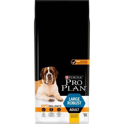 Корм сухой Purina Pro Plan Dog Large Adult Robust с курицей, 14 кг