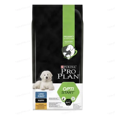 Корм сухий Purina Pro Plan Dog Large Puppy Robust з куркою і рисом, 12 кг