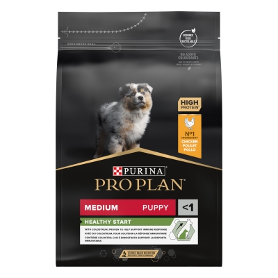 Корм сухой Purina Pro Plan Dog Medium Puppy с высоким содержанием курицы, 3 кг