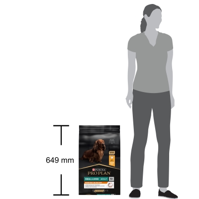 Корм сухой Purina Pro Plan Dog Small & Mini Adult с курицей и рисом, 7 кг