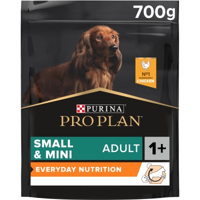 Корм сухой Purina Pro Plan Dog Small & Mini Adult с курицей и рисом, 700 г