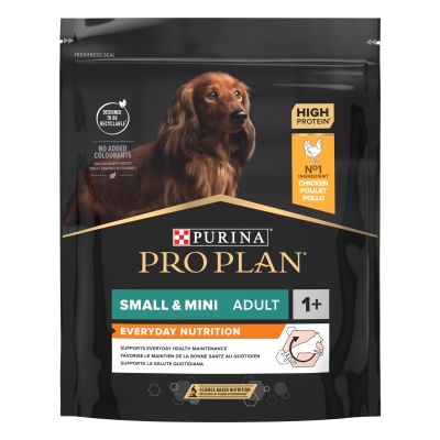 Корм сухой Purina Pro Plan Dog Small & Mini Adult с курицей и рисом, 700 г