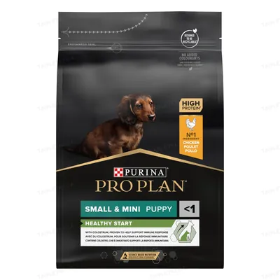 Корм сухий Purina Pro Plan Dog Small & Mini Puppy з куркою і рисом, 3 кг