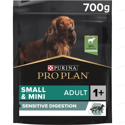 Корм сухий Purina Pro Plan Small & Mini Sensitive Digestion для собак дрібних і карликових порід для чутливого травлення, ягня, 700 г