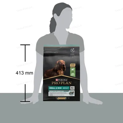 Корм сухий Purina Pro Plan Small & Mini Sensitive Digestion для собак дрібних і карликових порід для чутливого травлення, ягня, 3 кг