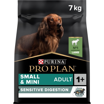 Корм сухой Purina Pro Plan Small & Mini Sensitive Digestion для собак мелких и карликовых пород с чувствительной системой пищеварения cо вкусом ягненк