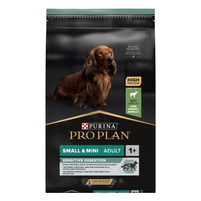 Корм сухий Purina Pro Plan Small & Mini Sensitive Digestion для собак дрібних і карликових порід з чутливою системою травлення cо смаком ягняти, 7 кг