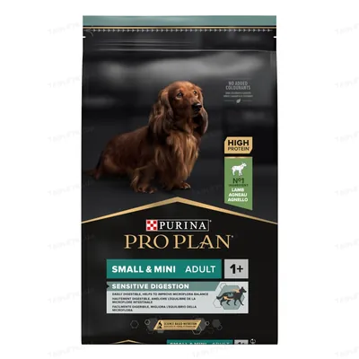 Корм сухий Purina Pro Plan Small & Mini Sensitive Digestion для собак дрібних і карликових порід для чутливого травлення, ягня, 7 кг