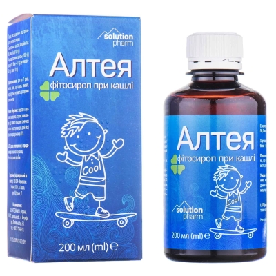 Алтея сироп Solution pharm по 200 мл во флак.