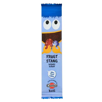 Батончик Castus Fruit Sticks на фініковій основі зі смаком чорниці, 20 г