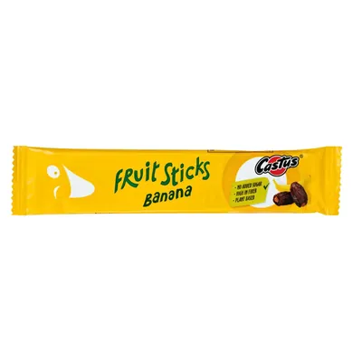 Батончик Castus Fruit Sticks на фініковій основі зі смаком банана, 20 г
