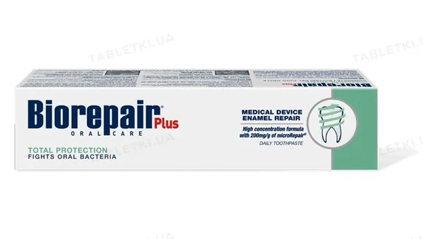 Зубна паста Biorepair Plus Total Protection, 75 мл
