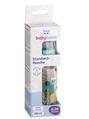 Бутылочка Baby-Nova 44606-2 стеклянная с декором для мальчика, 120 мл