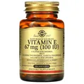 Вітамін Е Solgar Vitamin E 67 мг (100 МО) d-Alpha Tocopherol & Mixed Tocopherols м'які капсули №100