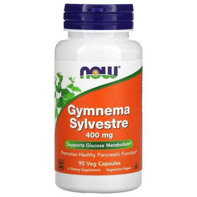 Джимнема NOW Gymnema Sylvestre 400 мг, 90 вегетарианских капсул