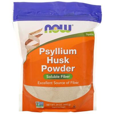 Псилліум (лушпиння насіння подорожника) NOW Psyllium Husk порошок, 680 г