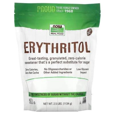 Эритритол NOW Erythritol, 1134 г