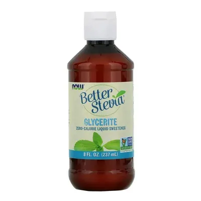Стевія NOW Better Stevia гліцериновий екстракт, без смаку, 237 мл