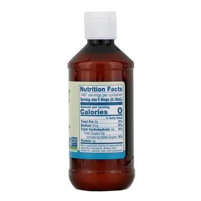 Стевия NOW Better Stevia глицериновый экстракт, без вкуса, 237 мл