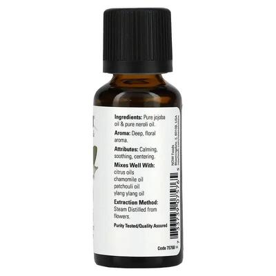 Эфирное масло Нероли Now Neroli, 30 мл