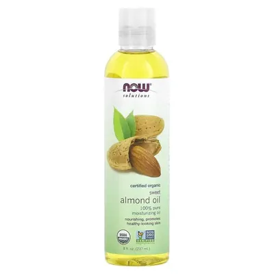 Олія солодкого мигдалю Now Solutions Almond Oil, 237 мл