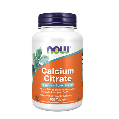 Кальция Цитрат NOW Calcium Citrate таблетки №100