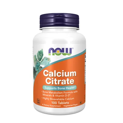 Кальцію Цитрат NOW Calcium Citrate таблетки №100