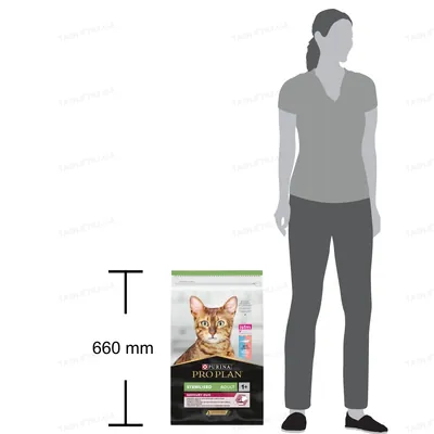 Корм сухий для стерилізованих кішок і котів Purina Pro Plan Sterilised Adult 1+ з тріскою та фореллю, 10 кг