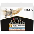 Корм вологий для дорослих кішок Purina Pro Plan Veterinary Diets NF Renal Function Advanced Care при хворобах нирок, з лососем, 10 штук по 85 г