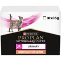 Корм вологий Purina Pro Plan Veterinary Diets UR Urinary для кішок при захворюванні сечостатевої системи, з лососем, 10 штук по 85 г