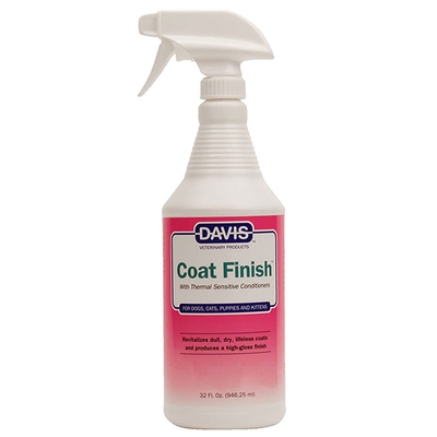 Засіб Davis Coat Finish для відновлення вовни у собак та котів, спрей, 946 мл
