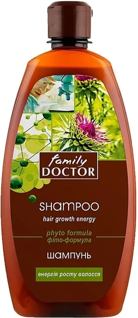 Шампунь Family Doctor Фіто-формула для прискореного росту волосся, 500 мл