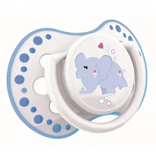 Пустушка силіконова Lovi Night & Day динамічна, 22/810boy, 3-6 місяців, 2 шт