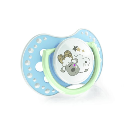 Пустышка силиконовая Lovi Night & Day динамическая, 22/810boy, 3-6 месяцев, 2 шт