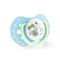Пустушка силіконова Lovi Night & Day динамічна, 22/810boy, 3-6 місяців, 2 шт