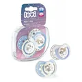 Пустушка силіконова Lovi Night & Day динамічна, 22/810boy, 3-6 місяців, 2 шт