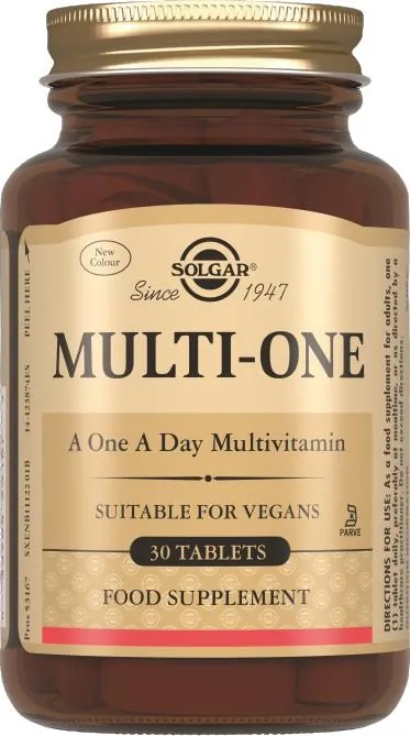 Мультивітаміни Solgar Multi-One таблетки №30