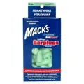 Беруші вкладки вушні MACK`S Safe Sound Original 39 захист від шуму, зелені, 30 пар