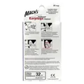Беруші вкладки вушні MACK`S Safe Sound Original 39 захист від шуму, зелені, 30 пар