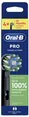 Змінні насадки для електричної зубної щітки Oral-B Pro Cross Action чорні, 4 шт