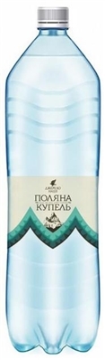 Вода минеральная Поляна Купель Джерело нации сильногазированная, 1,5 л