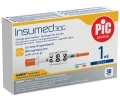 Шприц інсуліновий 1 мл Insumed 30G (0,30 x 8.0 мм), 30 штук