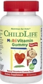 Мультивитамины для детей ChildLife Multi Vitamin Gummy вкус клубника с лимоном, 90 жевательных конфет