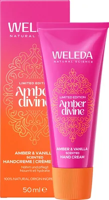 Крем для рук Weleda Amber Divine інтенсивний, 50 мл