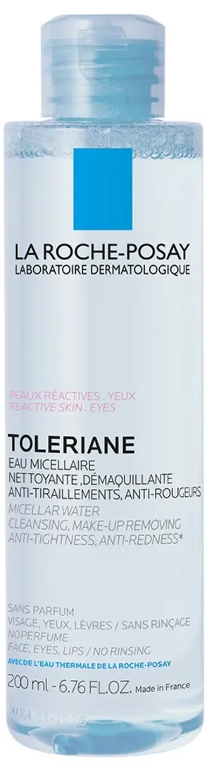 Міцелярна вода La Roche-Posay Toleriane для гіперчутливої шкіри схильної до почервоніння, 200 мл