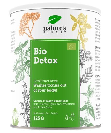 Био детокс Nature's finest суперфуд микс, 125 г