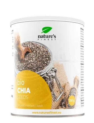 Біо насіння чіа Nature’s finest порошок, 250 г