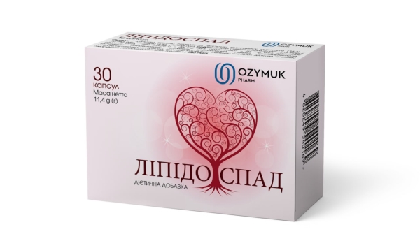 Липидоспад капсулы по 380 мг №30