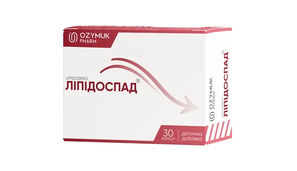 Ліпідоспад капсули по 380 мг №30